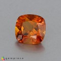 Natural Clinohumite 1.45 Carats Fiery Orange Antique Cushion 7x5 mm Loose Gemstone - Image 2