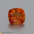 Natural Clinohumite 1.45 Carats Fiery Orange Antique Cushion 7x5 mm Loose Gemstone - Image 1