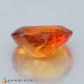 Natural Clinohumite 2.44 Carats Fiery Orange Oval 10x7 mm Loose Gemstone - Image 4