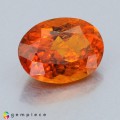 Natural Clinohumite 2.44 Carats Fiery Orange Oval 10x7 mm Loose Gemstone - Image 5