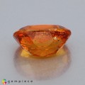 Natural Clinohumite 1.81 Carats Vivid Orange Oval 9x6 mm Loose Gemstone - Image 3