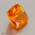 Natural Clinohumite 2.76 Carats Fire Orange Cushion 9x8 mm Loose Gemstone - Image 4