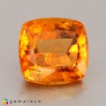 Natural Clinohumite 2.76 Carats Fire Orange Cushion 9x8 mm Loose Gemstone - Image 5