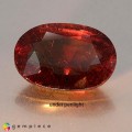 Natural Color change garnet 5.45 Carats Brown to Red Oval 13x9 mm Loose Gemstone - Image 2