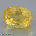Natural Danburite 3.33 Carats Yellow Oval 11x7 mm Loose Gemstone - Image 3