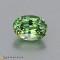 demantoid garnet  0.87cts - 7x5mm