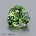 Natural Demantoid garnet 1.05 Carats Green Pear 6x6 mm Loose Gemstone - Image 1