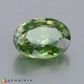 Natural Demantoid garnet 1.21 Carats Green Oval 7x5 mm Loose Gemstone - Image 3