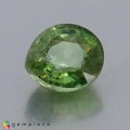 Natural Demantoid garnet 1.12 Carats Green Pear 6x5 mm Loose Gemstone - Image 3