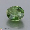 Natural Demantoid garnet 1.12 Carats Green Pear 6x5 mm Loose Gemstone - Image 1