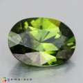 Natural Demantoid garnet 1.35 Carats Green Oval 8x6 mm Loose Gemstone - Image 1