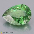 Natural Demantoid garnet 3.46 Carats Green Pear 11x8 mm Loose Gemstone - Image 4