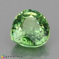 Natural Demantoid garnet 0.98 Carats Green Pear 6x6 mm Loose Gemstone - Image 5
