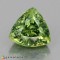 demantoid garnet  0.94cts - 6x6mm