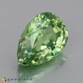 Natural Demantoid garnet 0.63 Carats Green Pear 6x4 mm Loose Gemstone - Image 2