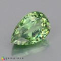Natural Demantoid garnet 0.63 Carats Green Pear 6x4 mm Loose Gemstone - Image 1