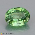 Natural Demantoid garnet 0.91 Carats Green Oval 6x5 mm Loose Gemstone - Image 5