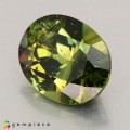 Natural Demantoid garnet 1.87 Carats Green Oval 9x7 mm Loose Gemstone - Image 3