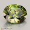 demantoid garnet  1.87cts - 9x7mm