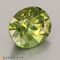 Natural Demantoid garnet 2.18 Carats Green Oval 8x7 mm Loose Gemstone - Image 4