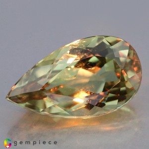 diaspore  3.69cts - 13x7mm