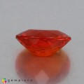 Natural Fire opal 0.80 Carats Orange Red Oval 8x7 mm Loose Gemstone - Image 2