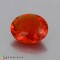 fire opal  0.80cts - 8x7mm