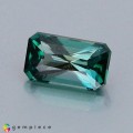 Natural Grandidierite 0.24 Carats Blue Green Emerald Cut 5x3 mm Loose Gemstone - Image 2