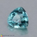 Natural Grandidierite 0.15 Carats Blue Green Trilliant  3x3 mm Loose Gemstone - Image 2