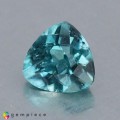 Natural Grandidierite 0.15 Carats Blue Green Trilliant  3x3 mm Loose Gemstone - Image 4