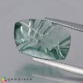 Natural Tourmaline 6.35 Carats Green Fancy  16x11 mm Loose Gemstone - Image 1