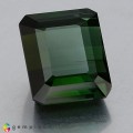 Natural Tourmaline 7.56 Carats Vivid Green Octagon 11x9 mm Loose Gemstone - Image 1