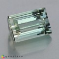 Natural Tourmaline 10.23 Carats Baby Mint Green Baguette 13x9 mm Loose Gemstone - Image 2