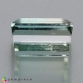 Natural Tourmaline 10.23 Carats Baby Mint Green Baguette 13x9 mm Loose Gemstone - Image 3