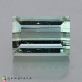 Natural Tourmaline 10.23 Carats Baby Mint Green Baguette 13x9 mm Loose Gemstone - Image 4
