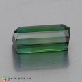 Natural Tourmaline 3.62 Carats Fine Green Emerald Cut 12x6 mm Loose Gemstone - Image 2