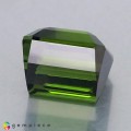 Natural Tourmaline 5.57 Carats Green Octagon 9x9 mm Loose Gemstone - Image 2