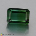 Natural Tourmaline 4.18 Carats Green Emerald 10x7 mm Loose Gemstone - Image 1