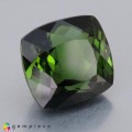 Natural Tourmaline 6.66 Carats Hunter Green Cushion 11x10 mm Loose Gemstone - Image 2