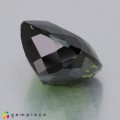 Natural Tourmaline 6.66 Carats Hunter Green Cushion 11x10 mm Loose Gemstone - Image 3