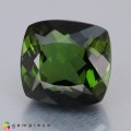 Natural Tourmaline 6.66 Carats Hunter Green Cushion 11x10 mm Loose Gemstone - Image 4