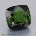 Natural Tourmaline 6.66 Carats Hunter Green Cushion 11x10 mm Loose Gemstone - Image 5