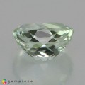 Natural Tourmaline 3.28 Carats Very Light Green Oval 10x8 mm Loose Gemstone - Image 2