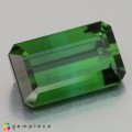 Natural Tourmaline 4.47 Carats Vivid Green Emerald Cut 12x7 mm Loose Gemstone - Image 4