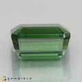 Natural Tourmaline 5.24 Carats Vivid Green Emerald Cut 10x8 mm Loose Gemstone - Image 3