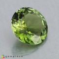 Natural Tourmaline 2.09 Carats Green Round 9x5 mm Loose Gemstone - Image 4