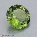 Natural Tourmaline 2.09 Carats Green Round 9x5 mm Loose Gemstone - Image 5
