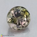Natural Tourmaline 2.43 Carats Champagne Green Round 8x6 mm Loose Gemstone - Image 4
