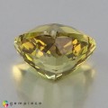 Natural Grossular garnet 2.91 Carats Yellow Trilliant  9x8 mm Loose Gemstone - Image 2