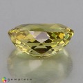 Natural Grossular garnet 2.87 Carats Yellow Oval 10x7 mm Loose Gemstone - Image 2